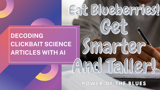 Decoding Clickbait Science Articles With AI