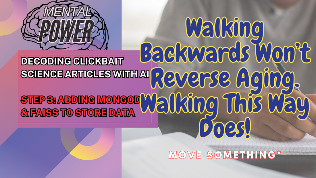 Python, FastAPI, HuggingFace, FAISS: Building the Brain of the Science Decoder Tool Step 3