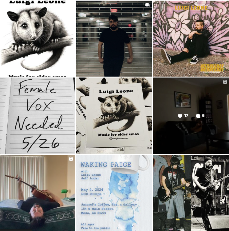 Luigi Leone performing @CrescentBallroom 6in602 Podcast #WednesdayWednesday