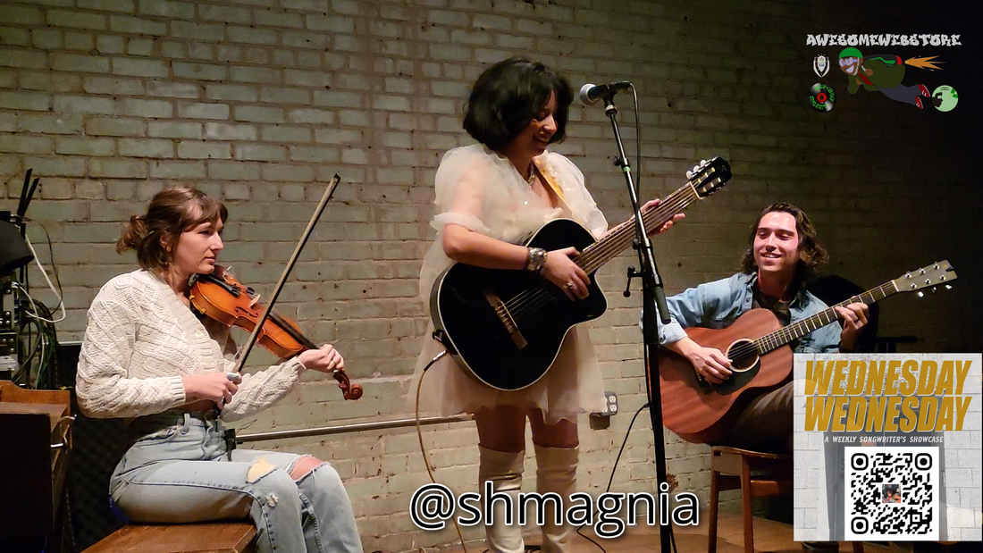 Agnia Del Carmen Performing an #Acoustic set  @CrescentBallroom   #WednesdayWednesday #originalmusic