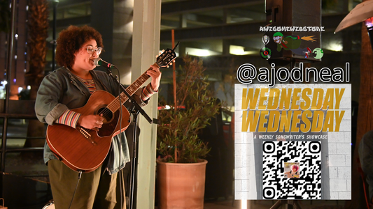 AJ Odneal performing at Wednesday Wednesday Crescent Ballroom