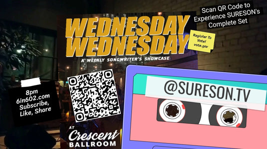 SURESON performing acoustic ver "Love Perpetual" snippet Live @Wednesday_Wednesday_Crescent 12-01-21