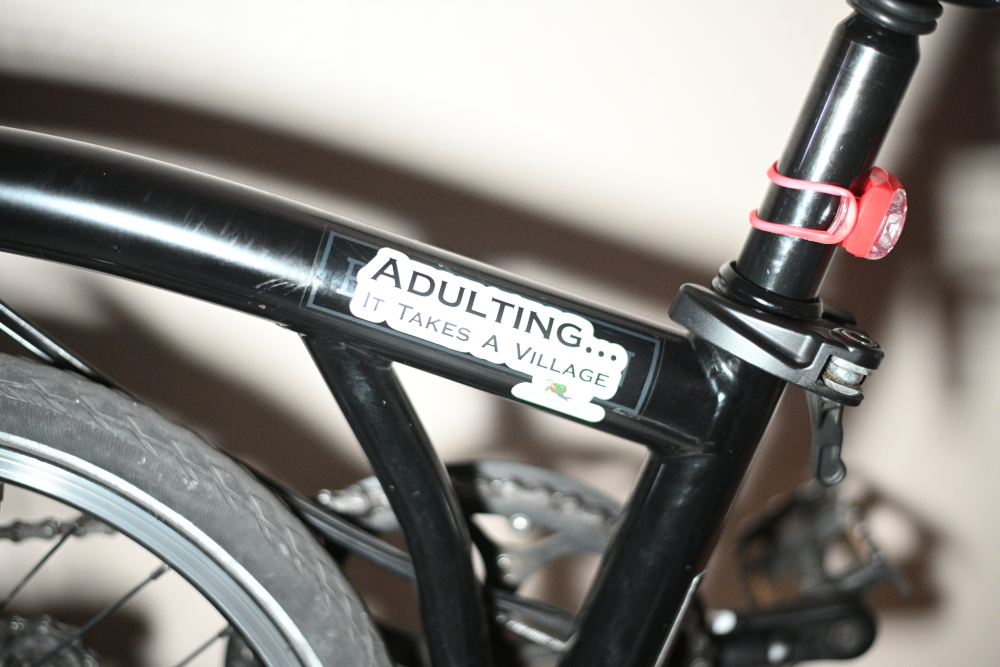 Adulting... It Takes A Village Sticker