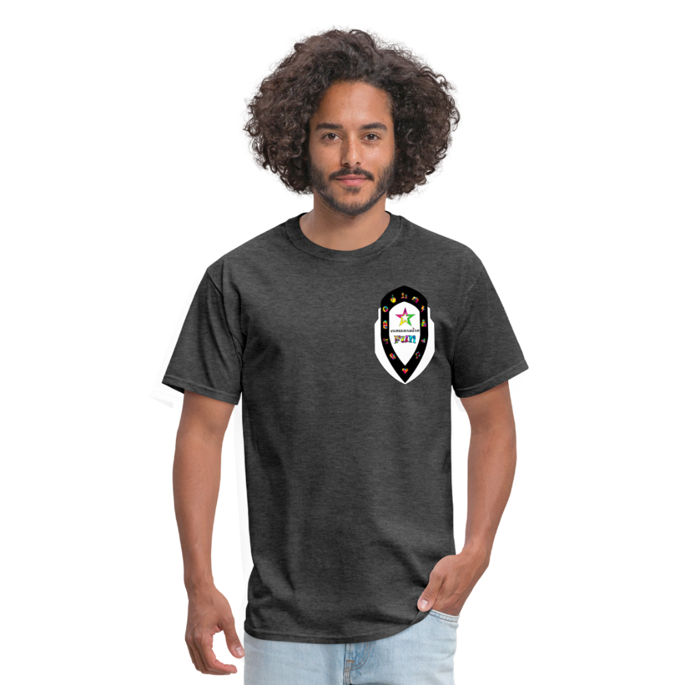 Gender Free Centenarian Fun T - heather black