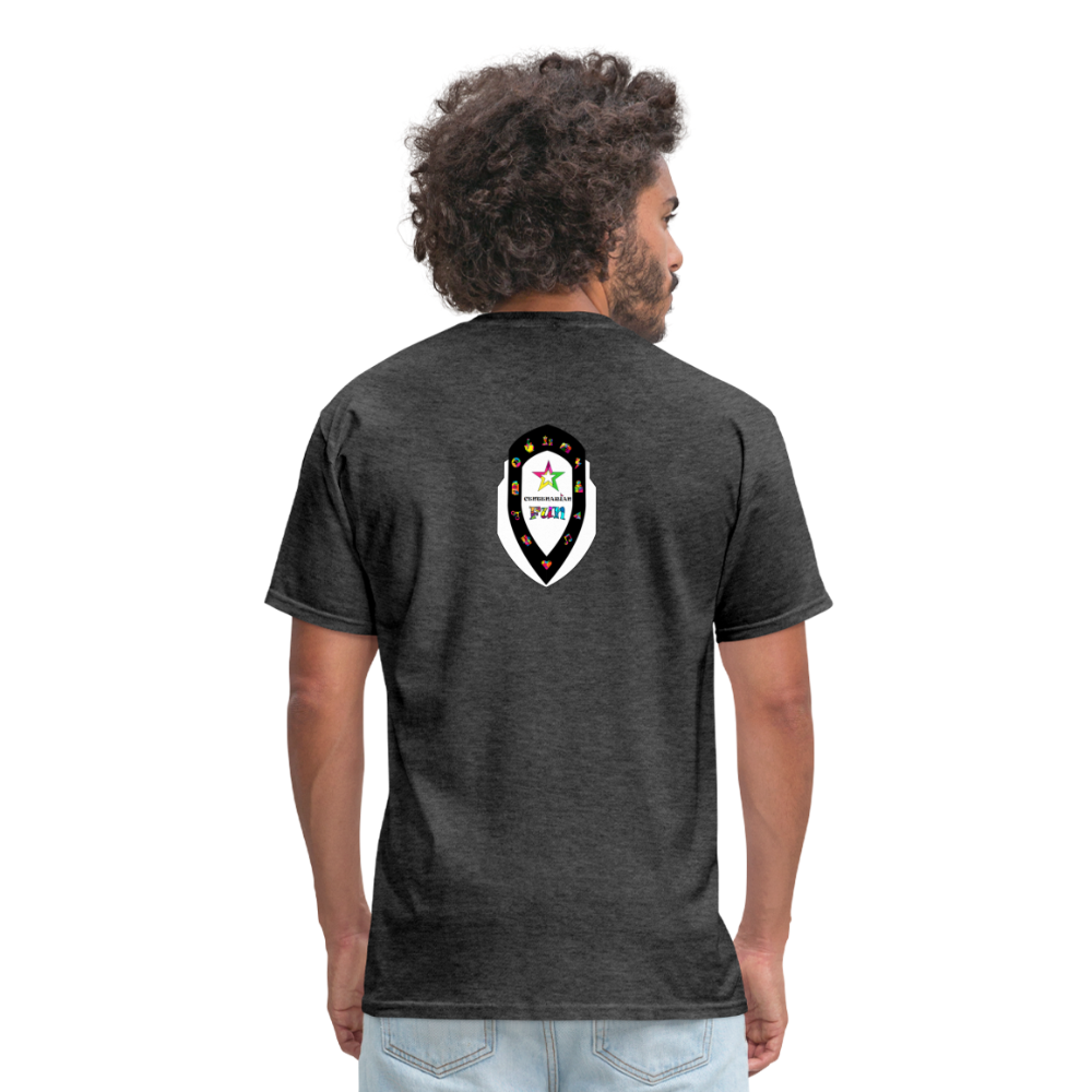 Gender Free Centenarian Fun T - heather black