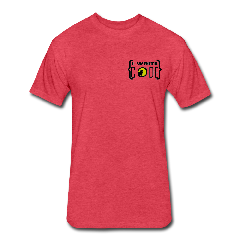 iWriteCode On My Level T - heather red