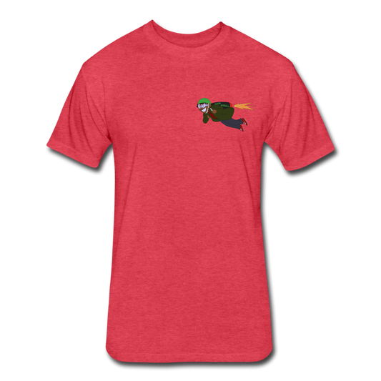 Fly Curb Appeall Fly T - heather red
