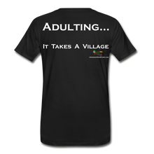 Load image into Gallery viewer, Adulting... T-Shirt - black
