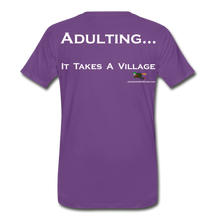 Load image into Gallery viewer, Adulting... T-Shirt - purple
