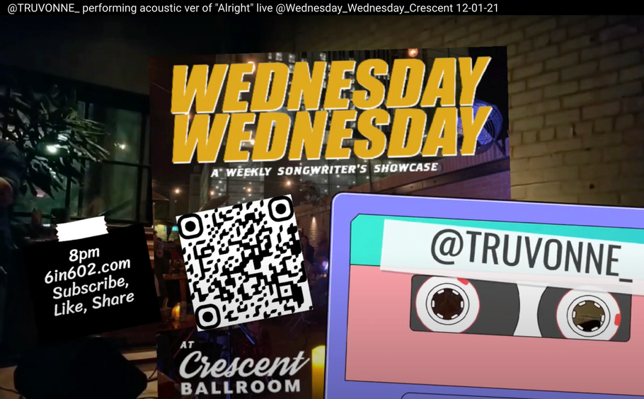TRUVONNE Wednesday Wednesday Complete Acoustic Set Live 12-01-21
