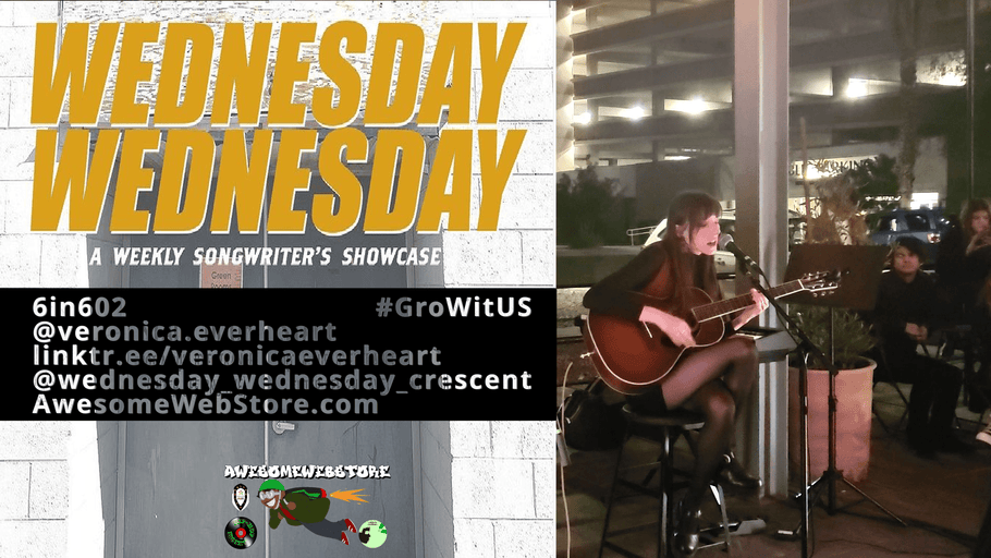 @VeronicaeEverheart  Performing an #Acoustic set @CrescentBallroom #WednesdayWednesday