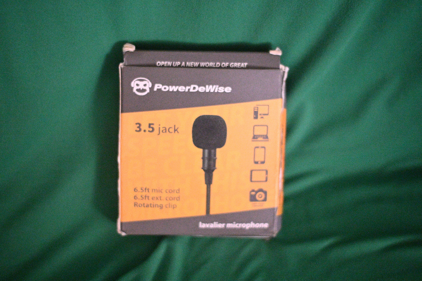 PowerDeWise Lavalier/Lapel Pro Audio Microphones