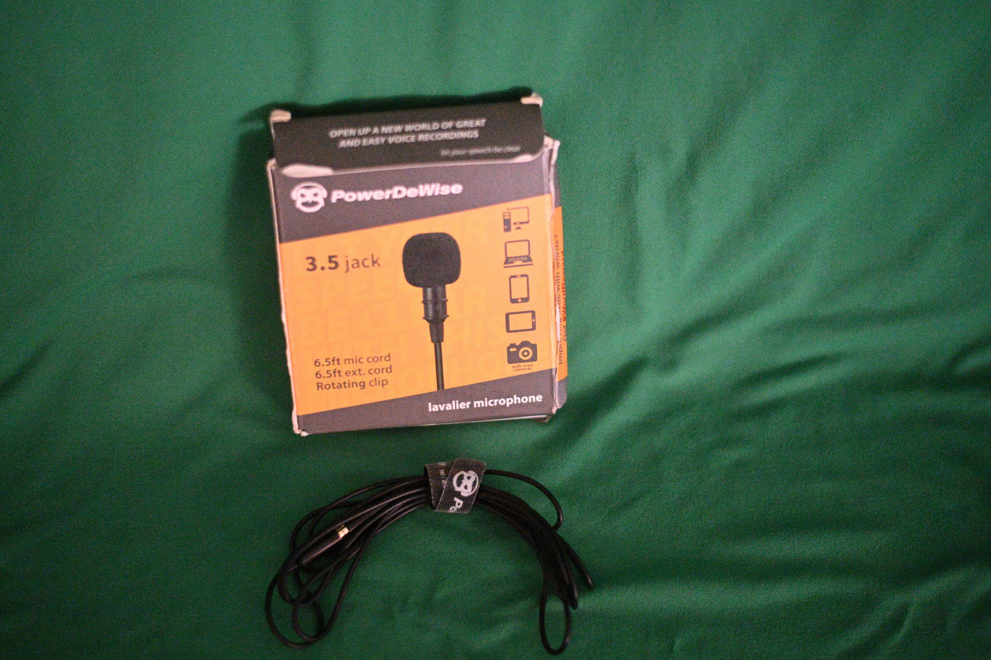 PowerDeWise Lavalier/Lapel Pro Audio Microphones