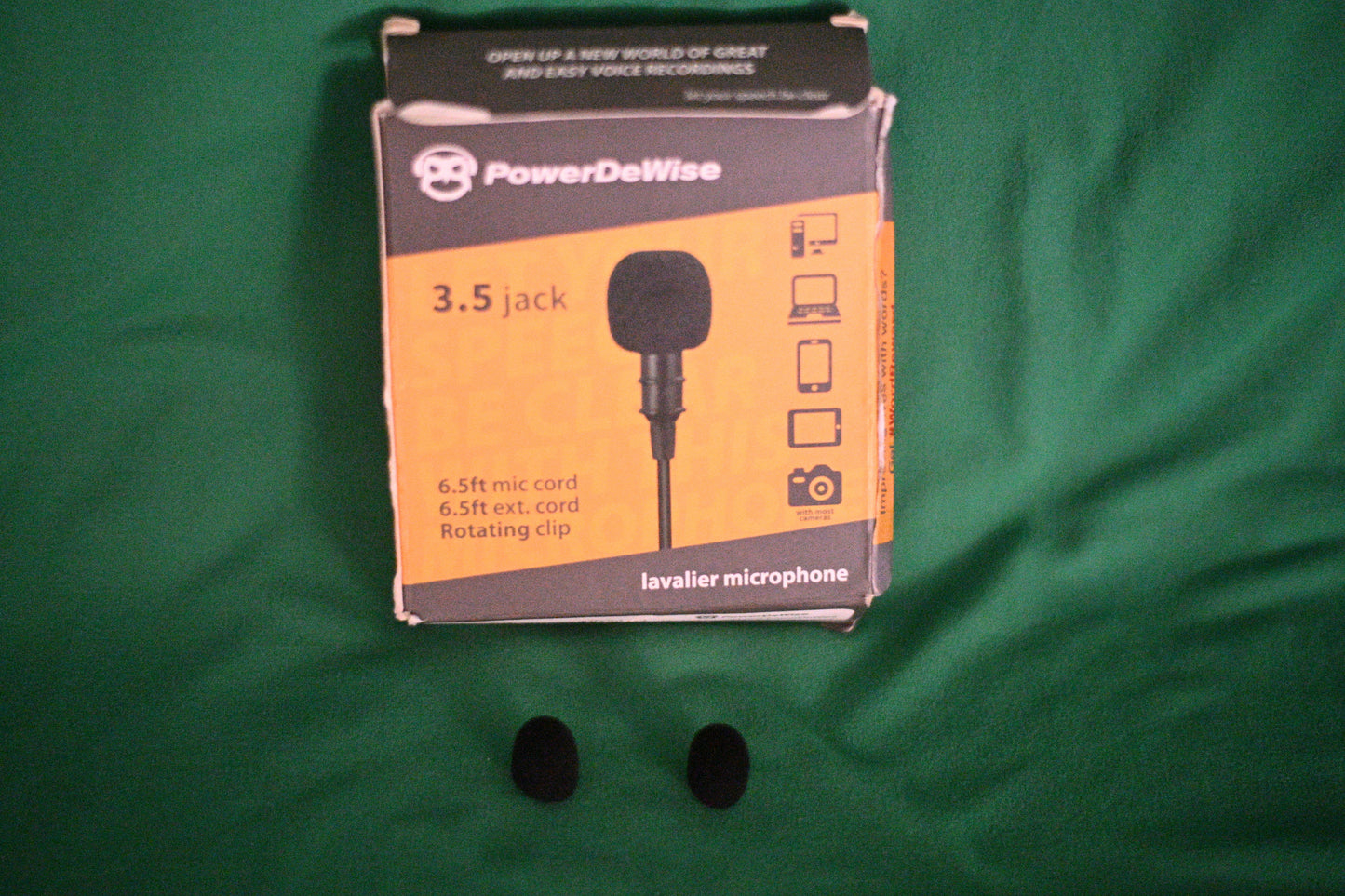 PowerDeWise Lavalier/Lapel Pro Audio Microphones