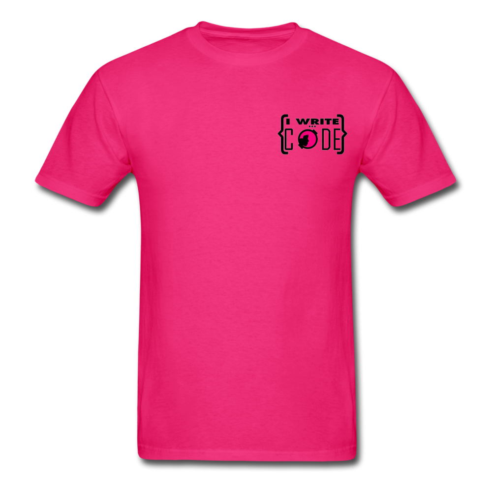 iWriteCode Gender Free T - fuchsia