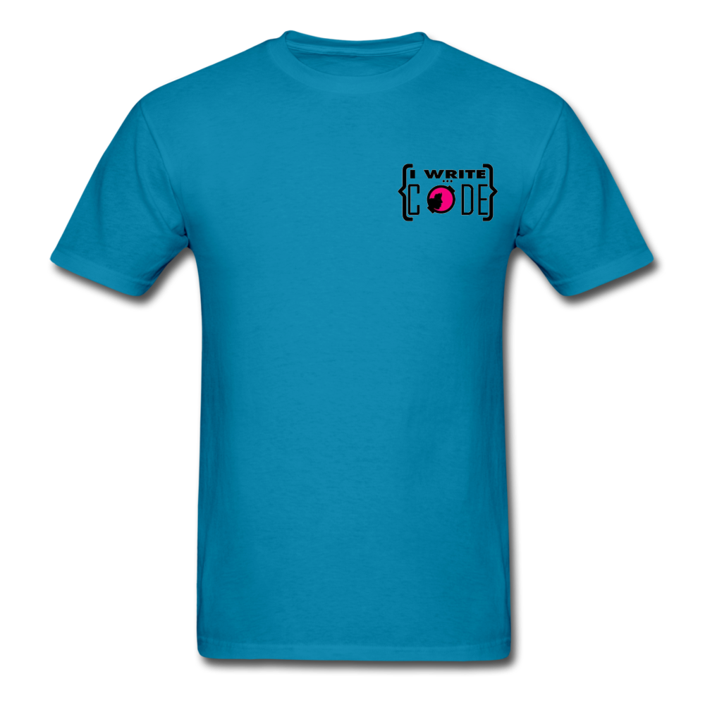 iWriteCode Gender Free T - turquoise