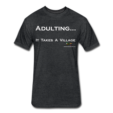 Load image into Gallery viewer, Adulting... It Takes A Village - heather black
