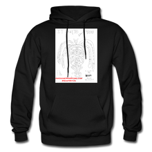 Load image into Gallery viewer, It Was Meant To Shape You Heavy Blend Hoodie - black
